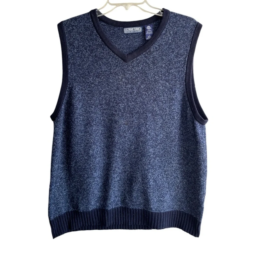 Structure sweater vest